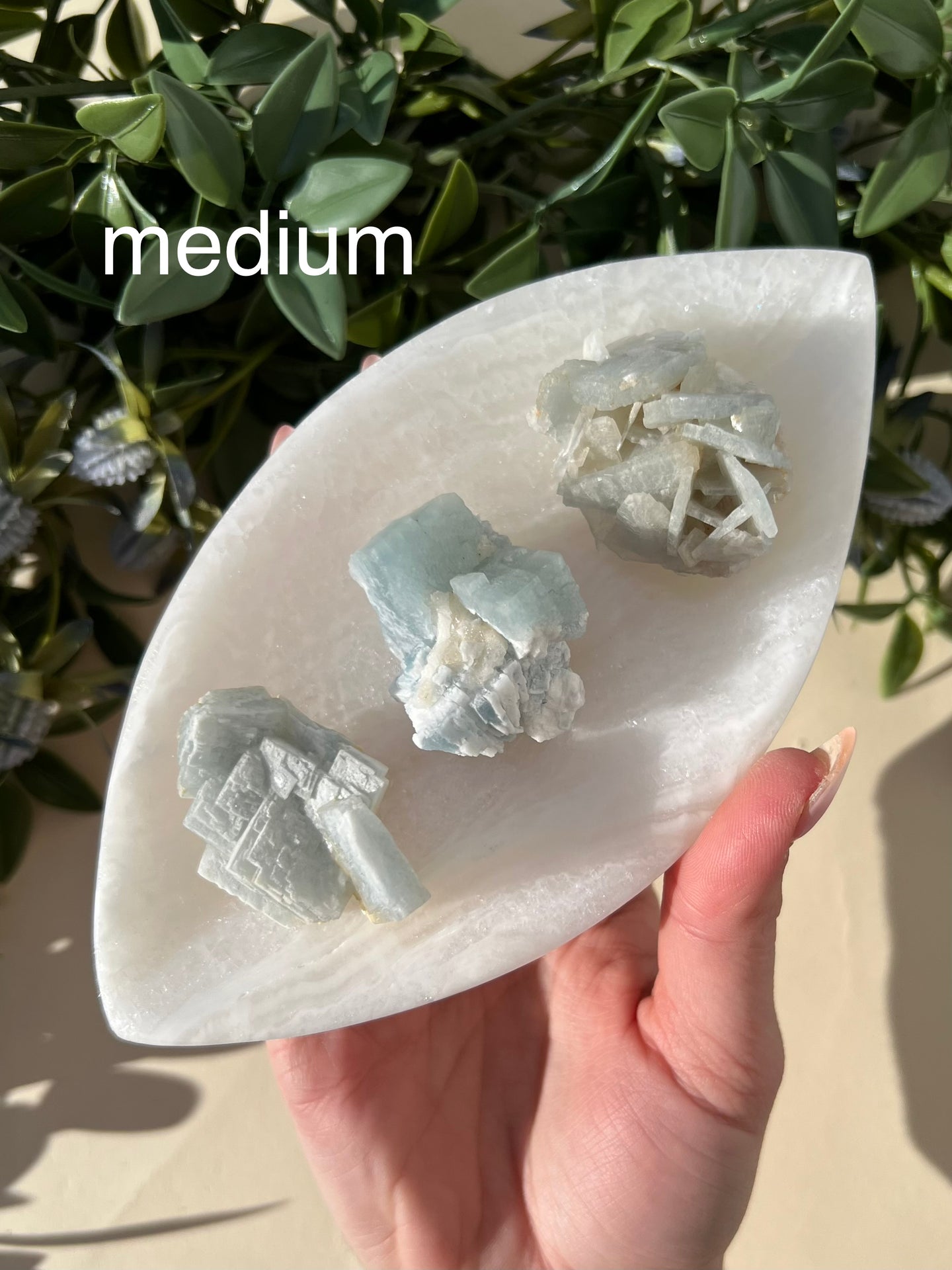 Blue Barite Specimen